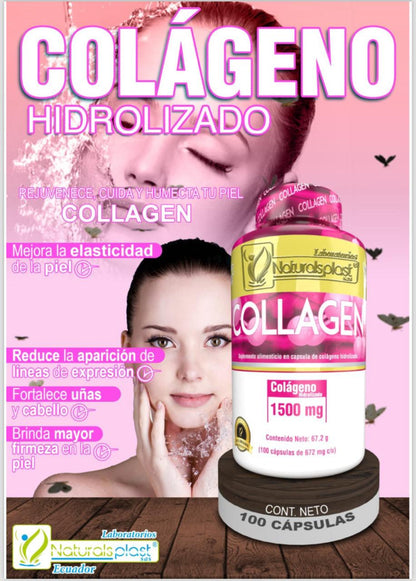 ✨ Colágeno Hidrolizado 100 cápsulas